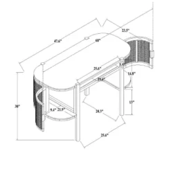 Portola Hills Caned Desk - Threshold™ Designed With Studio McGee 17 Portola Hills Caned Desk - Threshold™ Designed With Studio McGee -Cozy Living Sales Store GUEST 01203086 2a2a 4355 bc99 c44324501292