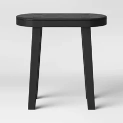 Woodland Carved Wood Accent Table - Black - Threshold 8 Woodland Carved Wood Accent Table - Black - Threshold -Cozy Living Sales Store GUEST 028d936f c1e9 49b0 a030 2e6b1194a496