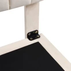 Queen Size Upholstered Floating Velvet Platform Bed With Sensor Light And Headboard-ModernLuxe 20 Queen Size Upholstered Floating Velvet Platform Bed With Sensor Light And Headboard-ModernLuxe -Cozy Living Sales Store GUEST 03d42e8b b050 491e bd35 a625562bf419