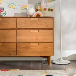 Mid-Century Modern Groove Wood 6 Drawer Dresser - Saracina Home 34 Mid-Century Modern Groove Wood 6 Drawer Dresser - Saracina Home -Cozy Living Sales Store GUEST 04d23956 eefc 461e adbc 47cd243dd32b