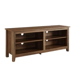 Transitional 4 Cubby Wood Open Storage TV Stand For TVs Up To 65"- Saracina Home 30 Transitional 4 Cubby Wood Open Storage TV Stand For TVs Up To 65"- Saracina Home -Cozy Living Sales Store GUEST 055e3d67 b0c0 466b 95ea 08ad7d4ecdfb