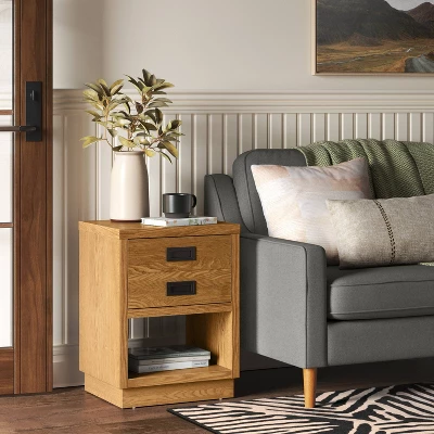 Bourne Accent Table Natural - Threshold™ 1 Bourne Accent Table Natural - Threshold™