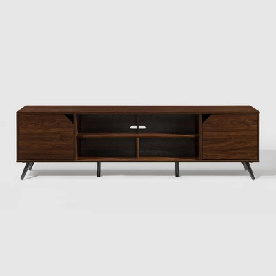 Mid-Century Modern Wide Storage TV Stand For TVs Up To 80" - Saracina Home 10 Mid-Century Modern Wide Storage TV Stand For TVs Up To 80" - Saracina Home - Image 10