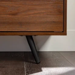 2 Door Mid-Century Modern Wood Storage TV Stand For TVs Up To 80" - Saracina Home -Cozy Living Sales Store GUEST 0e4fdc3f f934 43f3 8755 649cf8a49bb2