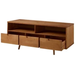 Cara Mid-Century Modern 3 Drawer TV Stand For TVs Up To 65" - Saracina Home 21 Cara Mid-Century Modern 3 Drawer TV Stand For TVs Up To 65" - Saracina Home -Cozy Living Sales Store GUEST 0e714800 a100 48a4 b268 40d5b58b3806