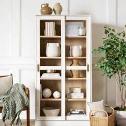 72" Promontory Cabinet With Sliding Doors - Threshold™ Designed With Studio McGee 20 72" Promontory Cabinet With Sliding Doors - Threshold™ Designed With Studio McGee -Cozy Living Sales Store GUEST 123e42a0 83f1 4a74 b01e b843c1da7645