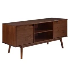 Solid Wood Mid-Century Modern TV Stand For TVs Up To 65" - Saracina Home 29 Solid Wood Mid-Century Modern TV Stand For TVs Up To 65" - Saracina Home -Cozy Living Sales Store GUEST 124c1f93 b619 426b 85f1 839f07b6bcd7