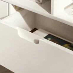 Cara Mid-Century Modern 3 Drawer Corner TV Stand For TVs Up To 58" - Saracina Home 29 Cara Mid-Century Modern 3 Drawer Corner TV Stand For TVs Up To 58" - Saracina Home -Cozy Living Sales Store GUEST 16e201fb 9ccb 410b bf1e 5d35f27bed39