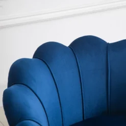 HomCom Elegant Velvet Upholstered Accent Leisure Club Chair With Gold Metal Legs 15 HomCom Elegant Velvet Upholstered Accent Leisure Club Chair With Gold Metal Legs -Cozy Living Sales Store GUEST 17944fc6 ba91 4e26 a8d8 2453f7f19394