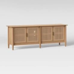 Wood & Cane Media Console - Hearth & Hand™ With Magnolia 18 Wood & Cane Media Console - Hearth & Hand™ With Magnolia -Cozy Living Sales Store GUEST 1c1dca7b 1736 48f4 8e86 9e4c0d154a61