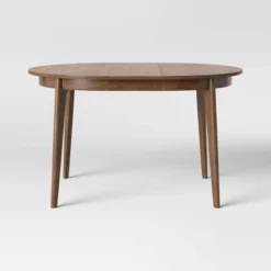 Astrid Mid-Century Round Extendable Dining Table - Threshold™ 15 Astrid Mid-Century Round Extendable Dining Table - Threshold™ -Cozy Living Sales Store GUEST 1eeb1a9f 467b 44cb 99a8 af971bef71cc