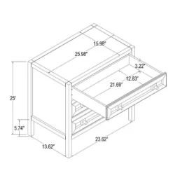Springville 3 Drawer Nightstand White - Threshold™ Designed With Studio McGee 11 Springville 3 Drawer Nightstand White - Threshold™ Designed With Studio McGee -Cozy Living Sales Store GUEST 1f01fd2b a8bf 4ec8 a99b d1d0f20bd4fd