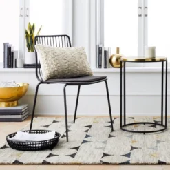 Set Of 2 Sodra Rounded Seat Wire Dining Chair Black - Threshold™ 16 Set Of 2 Sodra Rounded Seat Wire Dining Chair Black - Threshold™ -Cozy Living Sales Store GUEST 1f0c0031 cd11 4dd2 b4b3 61162d0e2dff