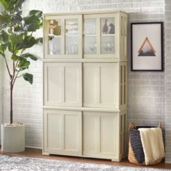Pacific Stackable Cabinet With Sliding Doors - Buylateral 13 Pacific Stackable Cabinet With Sliding Doors - Buylateral -Cozy Living Sales Store GUEST 201f86a8 1958 4161 b137 0ca70adea08d