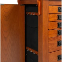Delia Jewelry Armoire Brown - Powell Company 23 Delia Jewelry Armoire Brown - Powell Company -Cozy Living Sales Store GUEST 2245716a fa42 47af 9bbe f7ab634fcde4