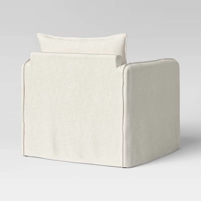 Berea Slouchy Lounge Chair With French Seams - Threshold™ 3 Berea Slouchy Lounge Chair With French Seams - Threshold™ - Image 3