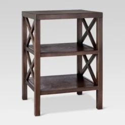 Owings End Table With 2 Shelves (Not Assembled) Espresso - Threshold™ 4 Owings End Table With 2 Shelves (Not Assembled) Espresso - Threshold™ -Cozy Living Sales Store GUEST 2414a8f7 f30e 4a8e a8c1 545ddf5fa7e5