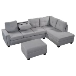 108" Reversible L-Shape Sectional Sofa Couch With Storage Ottoman-ModernLuxe 18 108" Reversible L-Shape Sectional Sofa Couch With Storage Ottoman-ModernLuxe -Cozy Living Sales Store GUEST 261f9c97 8361 42af a0f8 f1341f4386d7