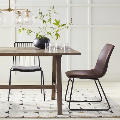 Bowden Faux Leather Dining Chairs - Threshold™ 5 Bowden Faux Leather Dining Chairs - Threshold™ - Image 5