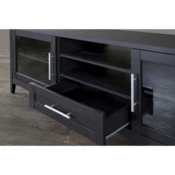Espresso Finished 1 Drawer TV Stand For TVs Up To 70" Dark Brown - Baxton Studio 7 Espresso Finished 1 Drawer TV Stand For TVs Up To 70" Dark Brown - Baxton Studio -Cozy Living Sales Store GUEST 28cc8527 7a62 4250 970f 6db24e632481