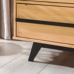 Modern 6 Drawer Double Dresser With Long Handles - Saracina Home -Cozy Living Sales Store GUEST 294c1bae 3733 46aa a9e9 b17ad2794984