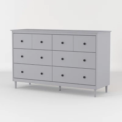 Stiva Classic Mid-Century Modern Horizontal 6 Drawer Dresser - Saracina Home 7 Stiva Classic Mid-Century Modern Horizontal 6 Drawer Dresser - Saracina Home - Image 7