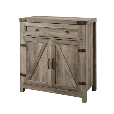 Clarabelle Rustic Farmhouse Barn Door Accent Cabinet - Saracina Home 11 Clarabelle Rustic Farmhouse Barn Door Accent Cabinet - Saracina Home - Image 11
