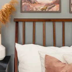 Boho Solid Wood Spindle Platform Bed - Saracina Home 25 Boho Solid Wood Spindle Platform Bed - Saracina Home -Cozy Living Sales Store GUEST 2e030a6f 4f27 4e38 93bf c028f836cd37