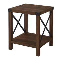 Sophie Rustic Industrial X Frame Side Table - Saracina Home 17 Sophie Rustic Industrial X Frame Side Table - Saracina Home -Cozy Living Sales Store GUEST 2eab057f bcba 405f a0cf 6f98e2aca435