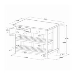 Wood Kitchen Island Table With Storage Black/Natural - Hearth & Hand™ With Magnolia 15 Wood Kitchen Island Table With Storage Black/Natural - Hearth & Hand™ With Magnolia -Cozy Living Sales Store GUEST 2fa25cb1 7714 4f9d 981c 1da4f9561601