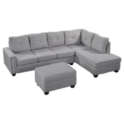 108" Reversible L-Shape Sectional Sofa Couch With Storage Ottoman-ModernLuxe 17 108" Reversible L-Shape Sectional Sofa Couch With Storage Ottoman-ModernLuxe -Cozy Living Sales Store GUEST 3035f666 1fcd 484c 8f89 77d780d2d56c