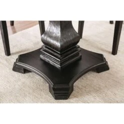 Buckley Round Dining Table White/Black - HOMES: Inside + Out 18 Buckley Round Dining Table White/Black - HOMES: Inside + Out -Cozy Living Sales Store GUEST 3059dafa 2202 408f be96 050eeec8d055