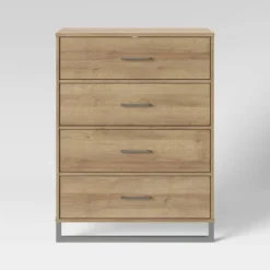 Mixed Material 4 Drawer Dresser - Room Essentials™ -Cozy Living Sales Store GUEST 316d418d 8f78 4949 8fcd 6421703ea1f3