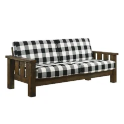 Jovie Gingham Rustic Sofa - HOMES: Inside + Out 9 Jovie Gingham Rustic Sofa - HOMES: Inside + Out -Cozy Living Sales Store GUEST 3395486d aa46 4a1a a252 72838a93d30e