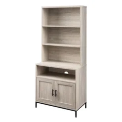 64.12" Orin Modern 2 Door Bookshelf Hutch - Saracina Home 18 64.12" Orin Modern 2 Door Bookshelf Hutch - Saracina Home -Cozy Living Sales Store GUEST 3430bc99 4436 4284 b8dd 536051a78bbe