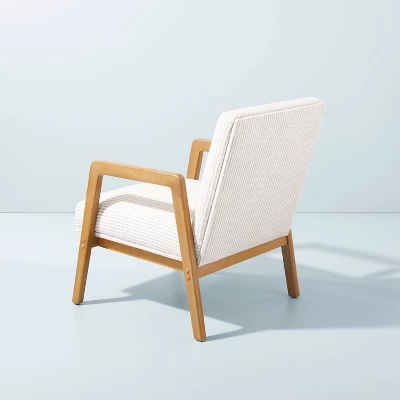 Upholstered Wood Framed Accent Arm Chair - Hearth & Hand™ With Magnolia 4 Upholstered Wood Framed Accent Arm Chair - Hearth & Hand™ With Magnolia - Image 4