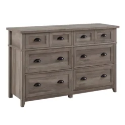 Fontella Transitional 6 Drawer Dresser - Saracina Home -Cozy Living Sales Store GUEST 351ace26 e73b 45b5 9dca f5635c344dd7