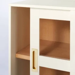 32" Promontory Sliding Glass 2 Door Cabinet - Threshold™ Designed With Studio McGee 18 32" Promontory Sliding Glass 2 Door Cabinet - Threshold™ Designed With Studio McGee -Cozy Living Sales Store GUEST 398e0eec bec3 45c1 95e7 a8239c467b48