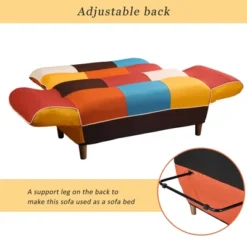Modern Colorful Sleeper Sofa, Convertible Sofa Bed-ModernLuxe 17 Modern Colorful Sleeper Sofa, Convertible Sofa Bed-ModernLuxe -Cozy Living Sales Store GUEST 3d2773f3 072d 4751 b235 7676d4150102