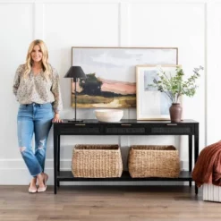 East Bluff Woven Drawer Console Table - Threshold™ Designed With Studio McGee 22 East Bluff Woven Drawer Console Table - Threshold™ Designed With Studio McGee -Cozy Living Sales Store GUEST 3fbfc6cc 1762 479f 85f6 5816e3ff493f