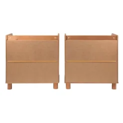 Set Of 2 Katie Transitional Tray Top 1 Drawer Solid Wood Nightstands Caramel - Saracina Home 14 Set Of 2 Katie Transitional Tray Top 1 Drawer Solid Wood Nightstands Caramel - Saracina Home -Cozy Living Sales Store GUEST 420c10fa 8ed1 4125 9ad3 0f1386a55bac