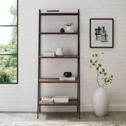 72" Open Storage Ladder Bookshelf - Saracina Home 11 72" Open Storage Ladder Bookshelf - Saracina Home -Cozy Living Sales Store GUEST 437777d7 14af 4d29 8fd2 c573cc79556c