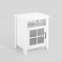 Transitional Classic Windowpane Storage Side Table - Saracina Home 21 Transitional Classic Windowpane Storage Side Table - Saracina Home -Cozy Living Sales Store GUEST 4469cf83 cd93 4faf 9e56 10d6ff377ccb