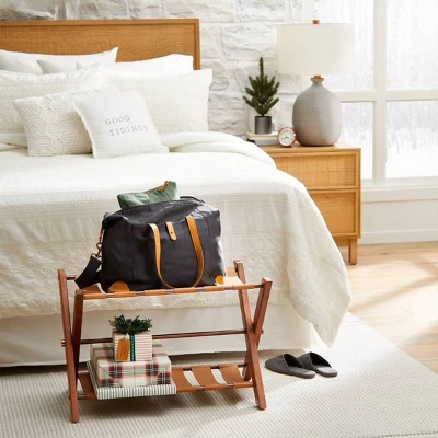 Wood & Cane Transitional Nightstand - Hearth & Hand™ With Magnolia 8 Wood & Cane Transitional Nightstand - Hearth & Hand™ With Magnolia - Image 8