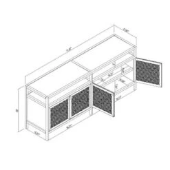 Springville Caned Door TV Stand - Threshold™ Designed With Studio McGee 13 Springville Caned Door TV Stand - Threshold™ Designed With Studio McGee -Cozy Living Sales Store GUEST 4767db1b 9dbf 4d97 9af5 725f225f4811