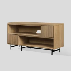 Modern Reeded Door Extendable TV Stand For TVs Up To 50" - Saracina Home 19 Modern Reeded Door Extendable TV Stand For TVs Up To 50" - Saracina Home -Cozy Living Sales Store GUEST 477dbe29 17b9 4045 b470 35d21aade85d