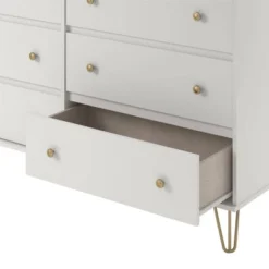 6 Drawer Finley Dresser White - Novogratz -Cozy Living Sales Store GUEST 47db4d74 70fc 45a6 aa76 fc193a104db3