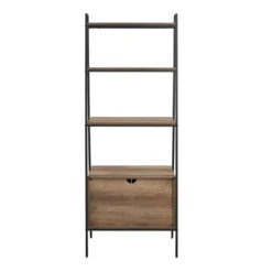 72" Open Shelf And Closed Storage Cabinet Ladder Bookcase - Saracina Home 15 72" Open Shelf And Closed Storage Cabinet Ladder Bookcase - Saracina Home -Cozy Living Sales Store GUEST 48b42602 a941 4f60 80c3 bd3ce1969bfa