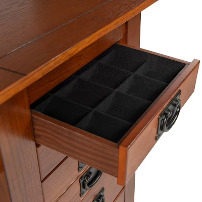 Delia Jewelry Armoire Brown - Powell Company 11 Delia Jewelry Armoire Brown - Powell Company - Image 11