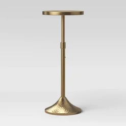 Lasker Patina Brass Drink Table Brass - Threshold™ 5 Lasker Patina Brass Drink Table Brass - Threshold™ -Cozy Living Sales Store GUEST 4ce6a8a2 ec0a 4ff8 a987 c943a4d32ee3